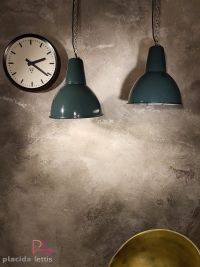 Lampada a sospensione vintage verde a collo lungo, Polonia anni '60 – miniatura 12
