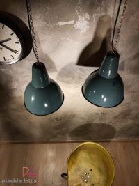 Lampada a sospensione vintage verde a collo lungo, Polonia anni '60 – miniatura 11