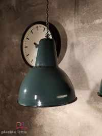 Lampada a sospensione vintage verde a collo lungo, Polonia anni '60 – miniatura 9