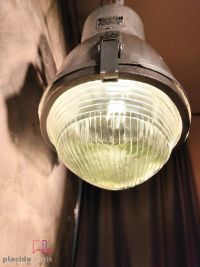 Lampada a sospensione vintage originale a mezzo uovo, Polonia anni '70 – miniatura 12