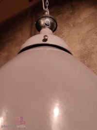 Lampada a sospensione vintage originale Benjamin a cupola larga, anni '50 – miniatura 17