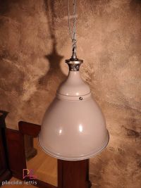 Lampada a sospensione vintage originale Benjamin a cupola larga, anni '50 – miniatura 6