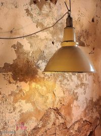 Lampada a sospensione vintage originale Mazdalux tortora, Inghilterra – miniatura 1