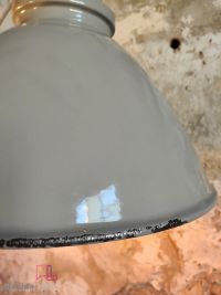 Lampada a sospensione vintage originale Mazdalux tortora, Inghilterra – miniatura 13