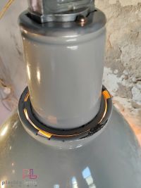 Lampada a sospensione vintage originale Mazdalux tortora, Inghilterra – miniatura 16