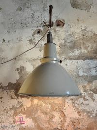 Lampada a sospensione vintage originale Mazdalux tortora, Inghilterra – miniatura 10
