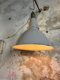 Lampada a sospensione vintage originale Mazdalux tortora, Inghilterra – miniatura 6