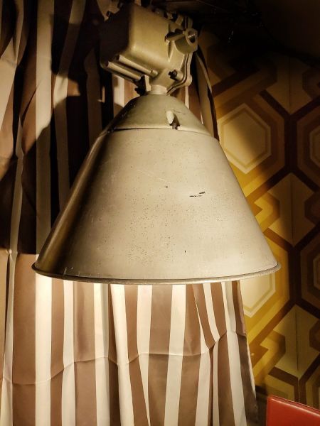 Lampada a sospensione vintage originale XXL Polam, Polonia anni '80
