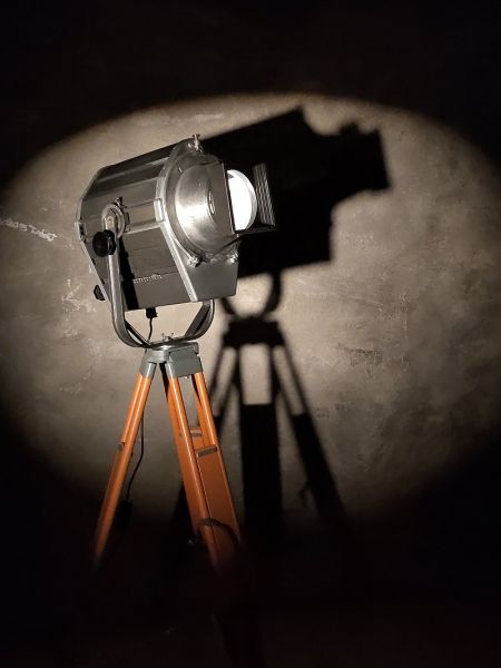 Spotlight cinematografico, prodotto negli anni 70 a Berlino est