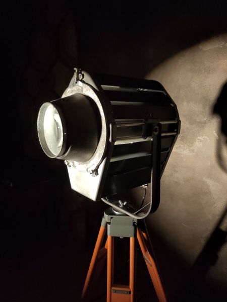 Spotlight cinematografico, prodotto negli anni 70 a Berlino est