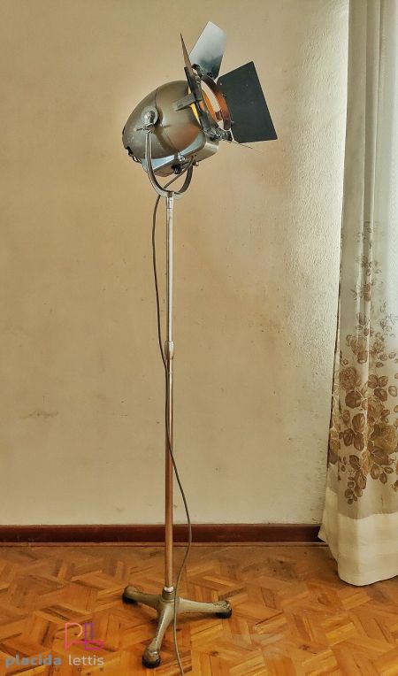 Faro da teatro vintage originale Strand Electric Patt 123, Inghilterra