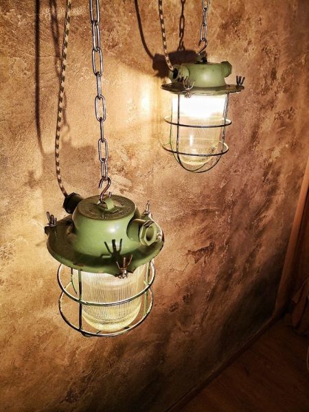 Lampade a sospensione industriali cilindriche PLVSROS2131TR